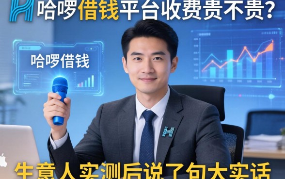 哈啰借钱平台收费贵不贵？生意人实测后说了句大实话