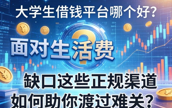 大学生借钱平台哪个好？面对生活费缺口，这些正规渠道如何助你渡过难关？