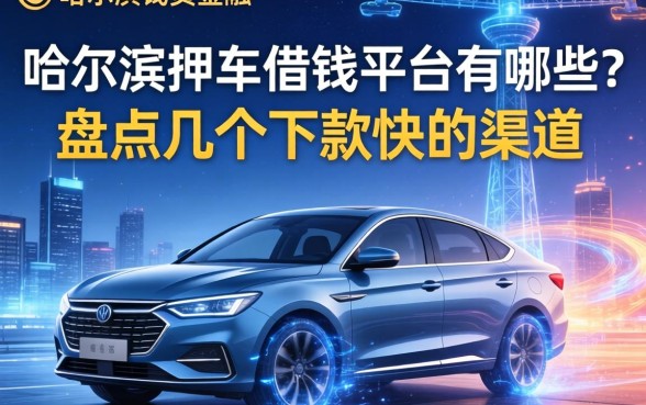 哈尔滨押车借钱平台有哪些？盘点几个下款快的渠道