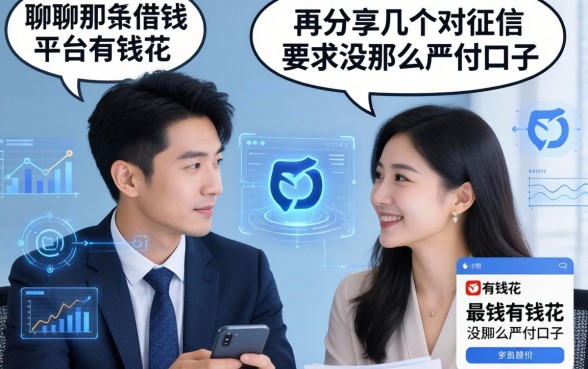 聊聊那个借钱平台有钱花，再分享几个对征信要求没那么严的口子