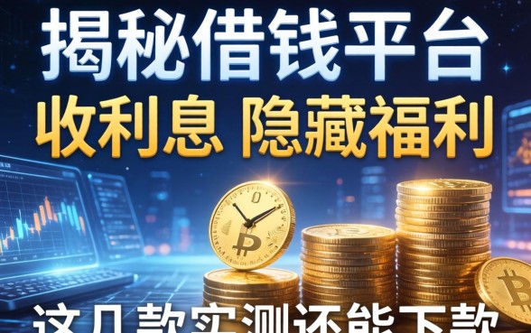 揭秘借钱平台不收利息的隐藏福利，这几款实测还能下款