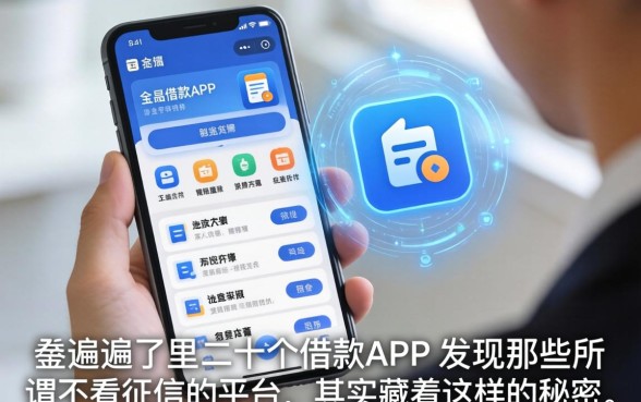 我翻遍了手机里二十个借款APP，发现那些所谓不看征信的平台，其实藏着这样的秘密