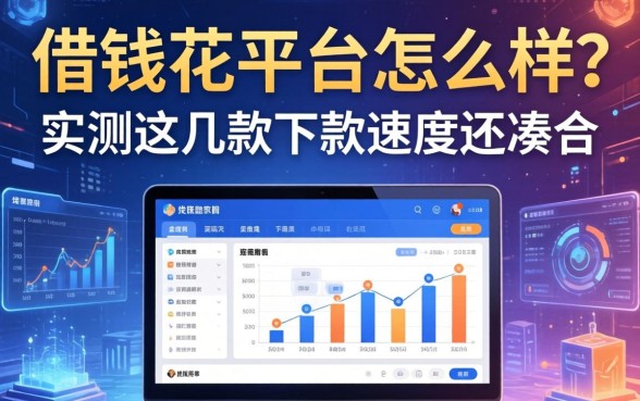 借钱花平台怎么样？实测这几款下款速度还凑合