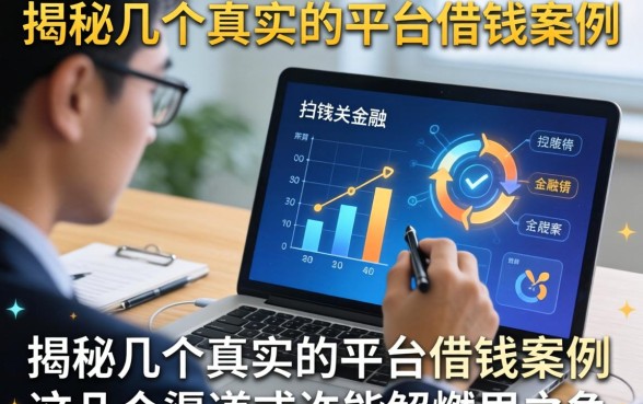 揭秘几个真实的平台借钱案例，这几个渠道或许能解燃眉之急
