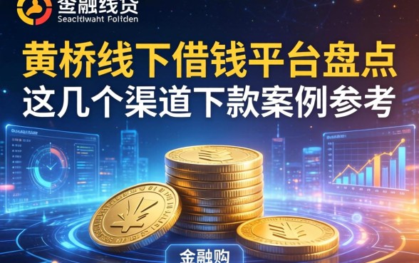 黄桥线下借钱平台盘点：这几个渠道下款案例参考