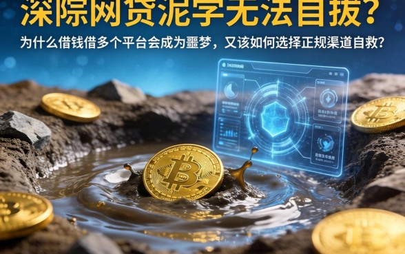 深陷网贷泥潭无法自拔？为什么借钱借多个平台会成为噩梦，又该如何选择正规渠道自救？