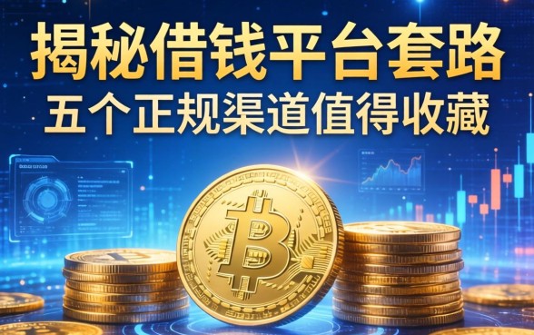 揭秘借钱平台套路，这五个正规渠道值得收藏