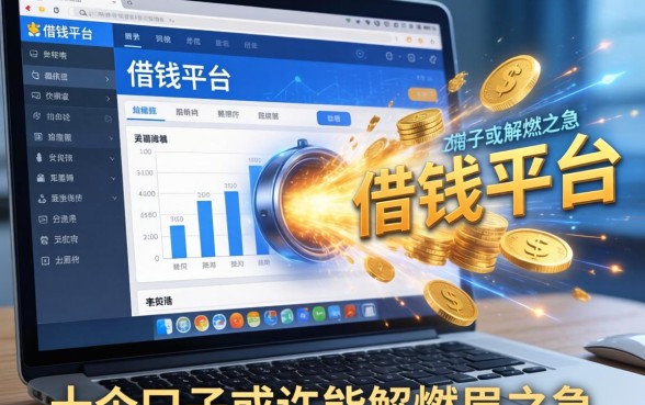 借钱平台的照片流出，这十个口子或许能解燃眉之急