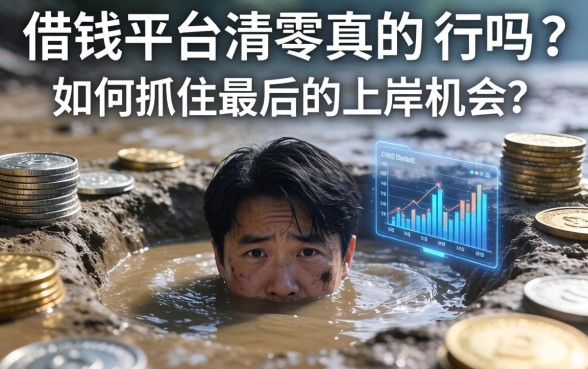 深陷债务泥潭无法自拔？借钱平台清零真的可行吗？如何抓住最后的上岸机会？