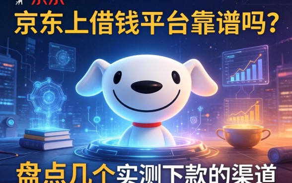 京东上借钱平台靠谱吗？盘点几个实测下款的渠道