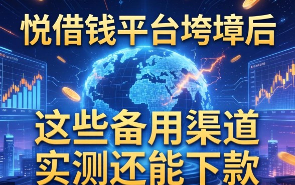 悦借钱平台垮掉后，这些备用渠道实测还能下款