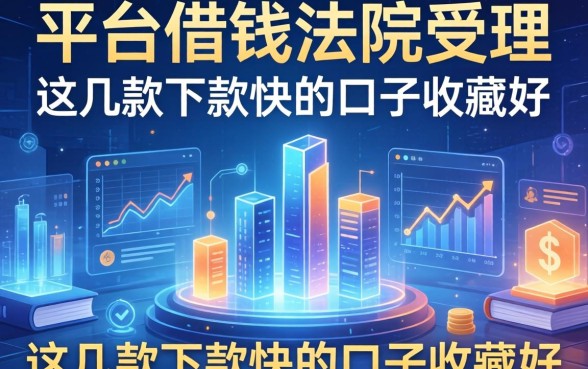 关于平台借钱法院受理的讨论，这几款下款快的口子收藏好