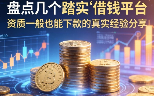 盘点几个比较踏实的借钱平台，资质一般也能下款的真实经验分享