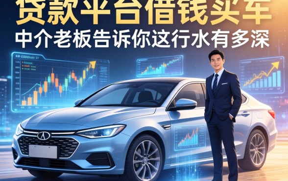 贷款平台借钱买车:中介老板告诉你这行水有多深
