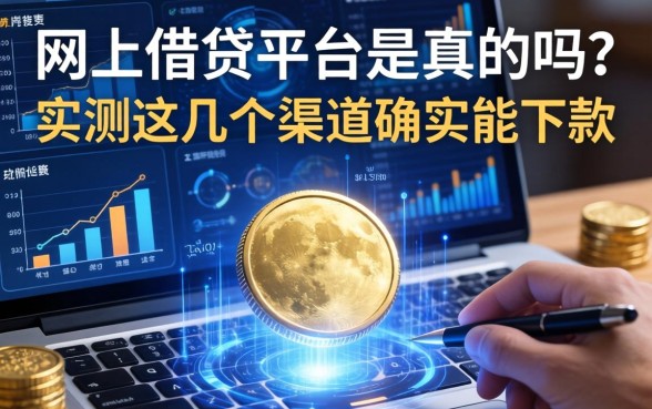 网上借钱平台是真的吗？实测这几个渠道确实能下款