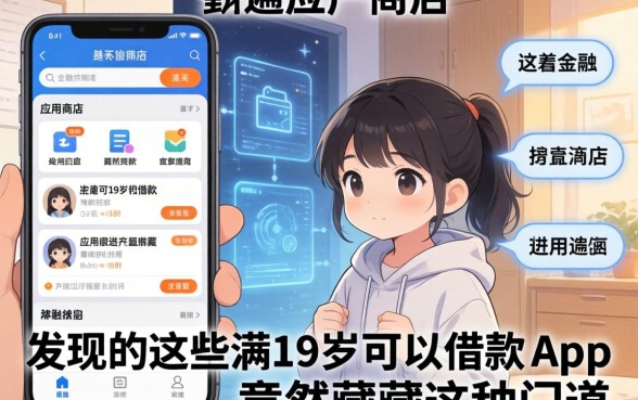我翻遍了手机应用商店，发现这些满19岁可以借款的app竟然藏着这种门道