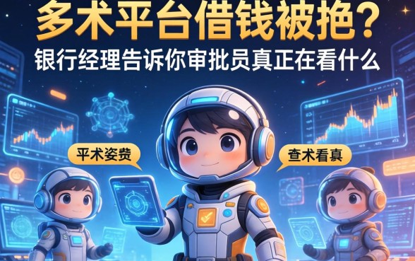 多处平台借钱被拒？银行经理告诉你审批员真正在看什么