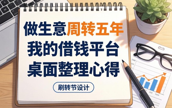 做生意周转五年，我的借钱平台桌面整理心得