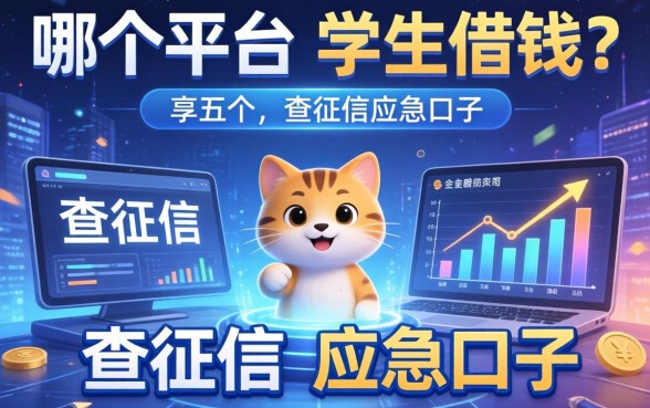 哪个平台可以学生借钱？分享五个不查征信的应急口子