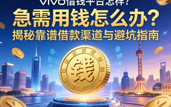 急需用钱怎么办？vivo借钱平台怎样？揭秘靠谱借款渠道与避坑指南