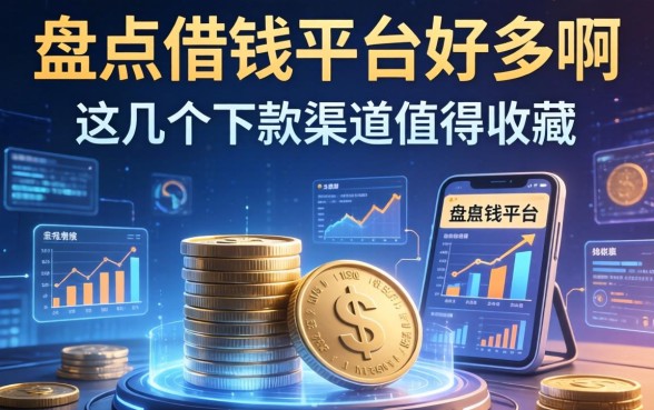 盘点借钱平台好多啊，这几个下款渠道值得收藏