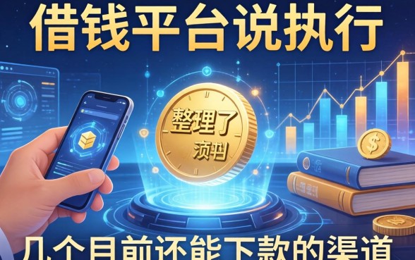 借钱平台说执行：整理了几个目前还能下款的渠道