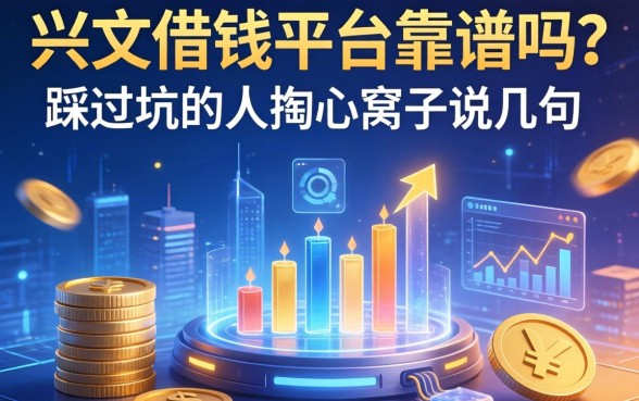 兴文借钱平台靠谱吗？一个踩过坑的人掏心窝子说几句