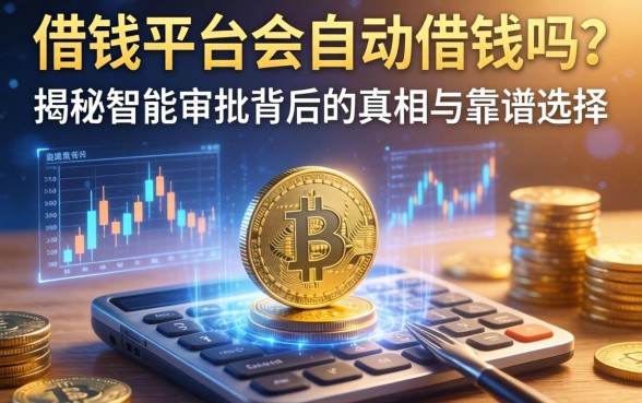 借钱平台会自动借钱吗？揭秘智能审批背后的真相与靠谱选择
