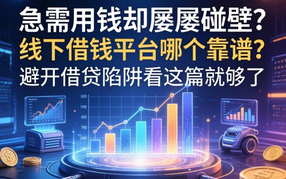 急需用钱却屡屡碰壁？线下借钱平台哪个靠谱？避开借贷陷阱看这篇就够了