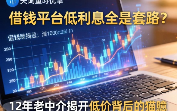借钱平台低利息全是套路？12年老中介揭开低价背后的猫腻