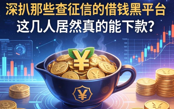 深扒那些不查征信的借钱黑平台，这几家居然真的能下款？