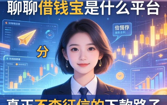 聊聊借钱宝是什么平台，分享几个真正不查征信的下款路子