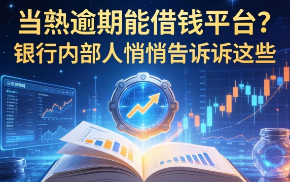 当前逾期能借钱的平台？银行内部人悄悄告诉你这些