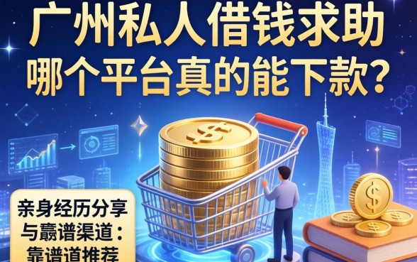 广州私人借钱求助，哪个平台真的能下款？亲身经历分享与靠谱渠道推荐
