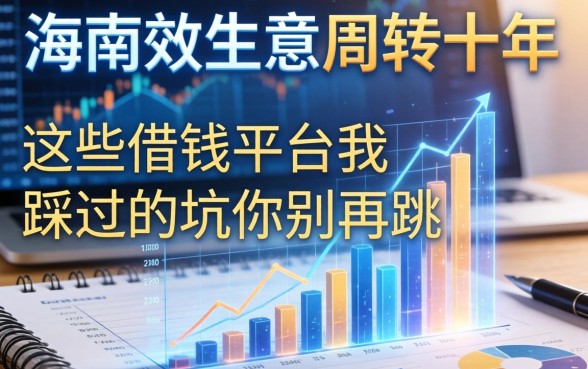 在海南做生意周转十年，这些借钱平台我踩过的坑你别再跳