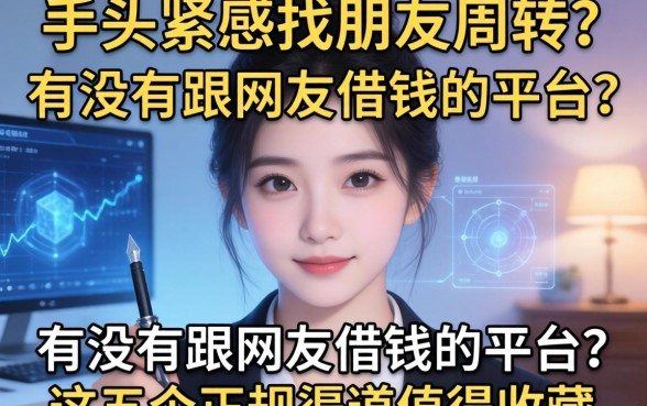 手头紧想找网友周转？有没有跟网友借钱的平台？这五个正规渠道值得收藏