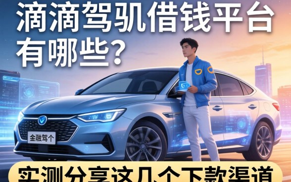 滴滴司机借钱平台有哪些？实测分享这几个下款渠道