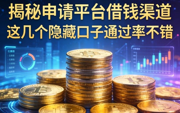 揭秘申请平台借钱渠道，这几个隐藏口子通过率不错