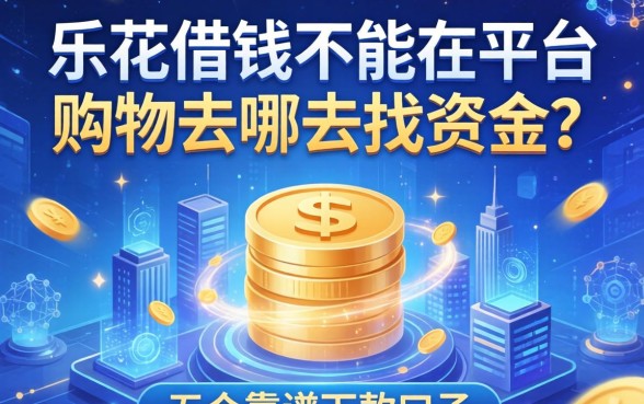 乐花借钱不能在平台购物去哪找资金？分享五个靠谱下款口子