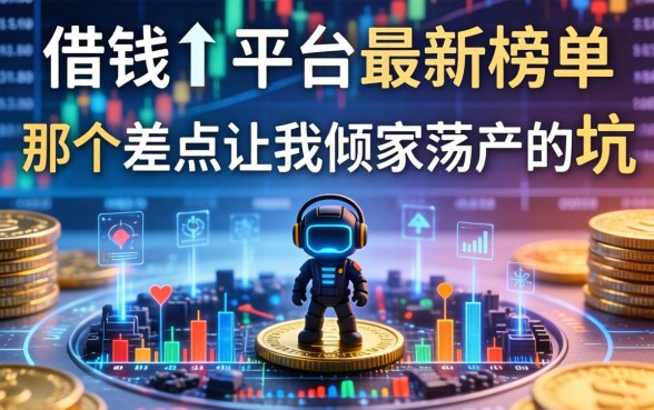 借钱的平台最新榜单：那个差点让我倾家荡产的坑