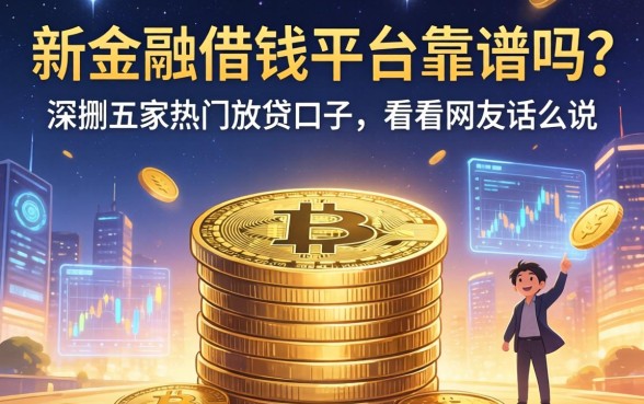 新金融借钱平台靠谱吗？深扒五家热门放贷口子，看看网友怎么说