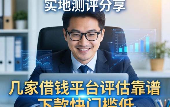 实地测评分享：这几家借钱平台评估靠谱，下款快门槛低