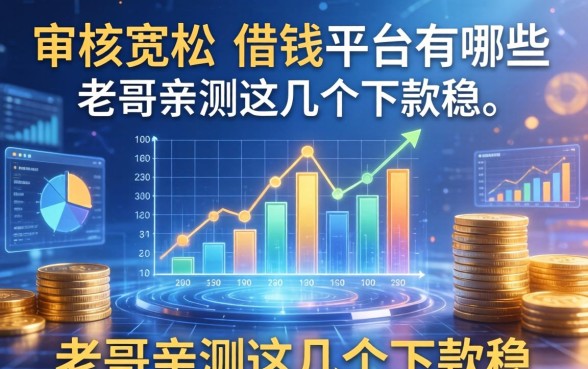 审核宽松的借钱平台有哪些？老哥亲测这几个下款稳