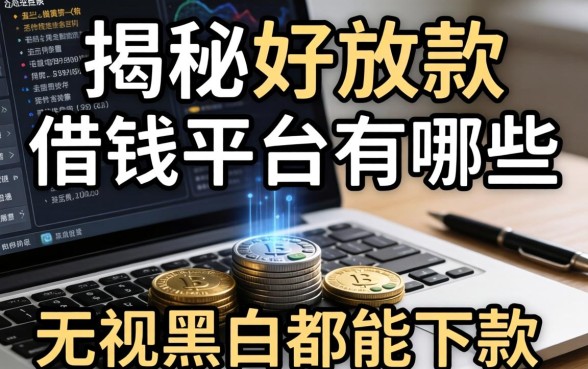 揭秘好放款的借钱平台有哪些，无视黑白都能下款