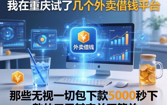 我在重庆试了几个外卖借钱平台，那些无视一切包下款5000秒下款的口子其实并不简单