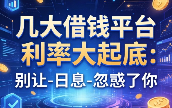 几大借钱平台利率大起底：别让-日息-忽悠了你