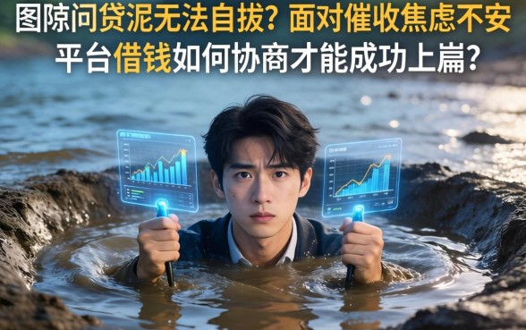 深陷网贷泥潭无法自拔？面对催收焦虑不安，平台借钱如何协商才能成功上岸？