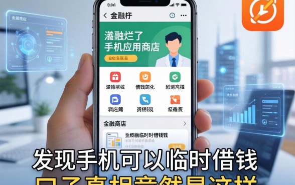 我翻烂了手机应用商店，发现手机可以临时借钱的口子真相竟然是这样