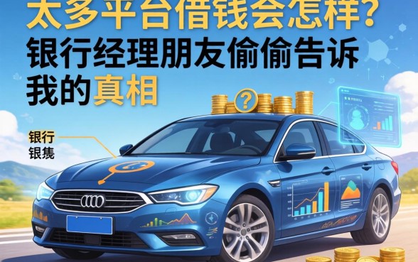 在太多平台借钱会怎样？银行经理朋友偷偷告诉我的真相