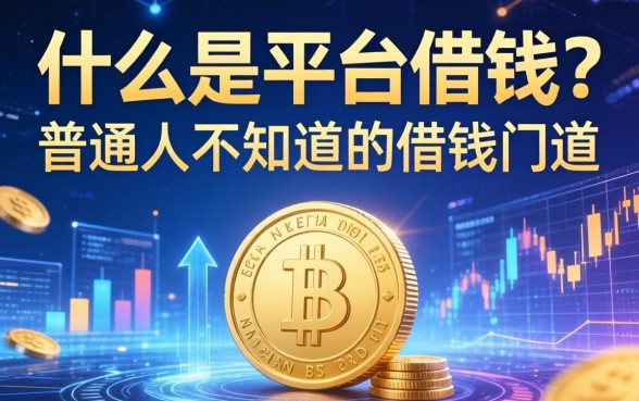 什么是平台借钱？普通人不知道的借钱的门道
